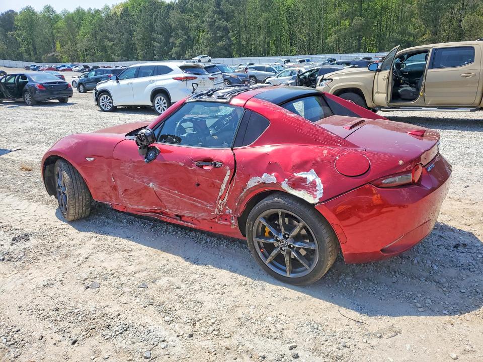 2019 Mazda Mx-5 miata VIN JM1NDAM77K0305716 COPART salvage auction — ALL OVER, Ga - Cert Of Title-Salvage, sold $1,800 on 2026-07-15 (photo 2)
