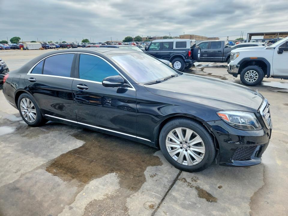 2014 Mercedes-benz S-klasse VIN WDDUG8CBXEA063087 COPART salvage auction — FRONT END, Tx - Certificate Of Title (P), sold $9,400 on 2026-07-29 (photo 4)