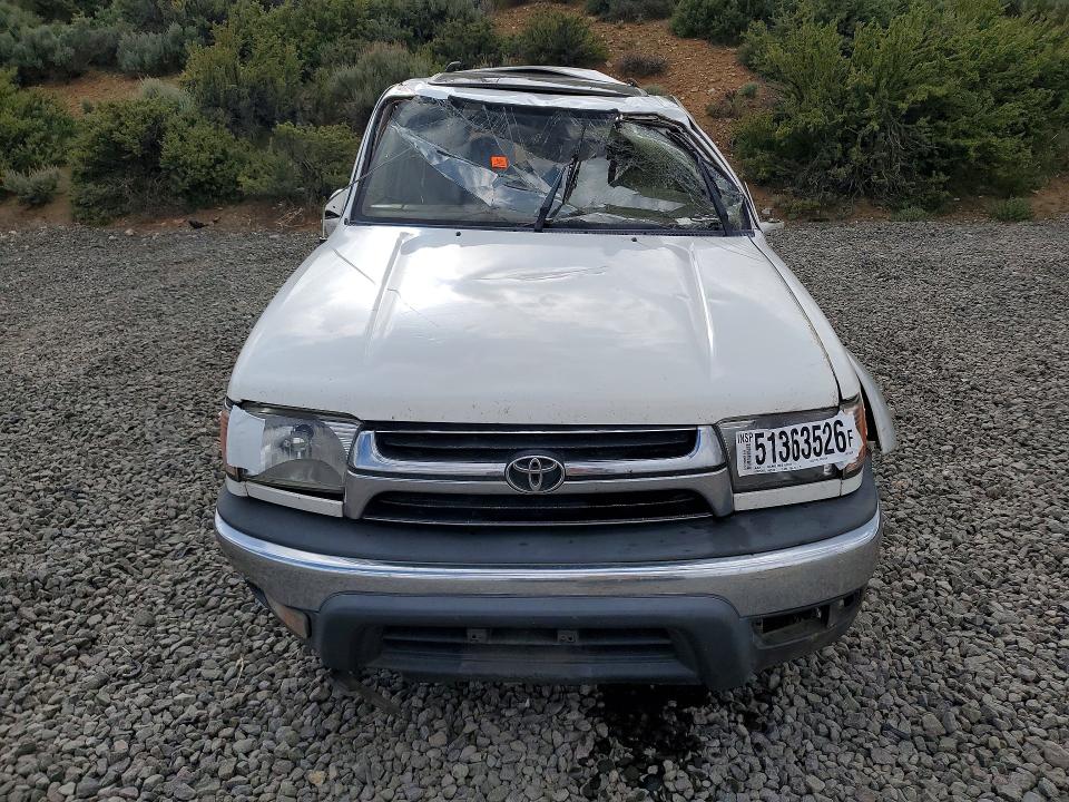 2001 Toyota 4runner VIN JT3HN86R710327252 COPART salvage auction — ROLLOVER, Ca - Non-Repairable Vehicle Cert, sold $100 on 2026-07-02 (photo 5)