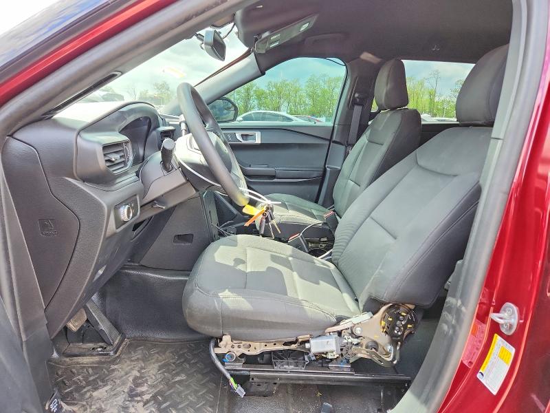 2023 Ford Explorer VIN 1FM5K8AB2PGA63340 COPART salvage auction — REAR END, Md - Certificate Of Title (P), sold $8,600 on 2026-07-02 (photo 7)