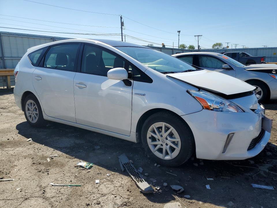 2014 Toyota Prius VIN JTDZN3EUXE3358539 COPART salvage auction — FRONT END, In - Cert Of Title-Salvage Title, sold $2,150 on 2026-07-27 (photo 4)