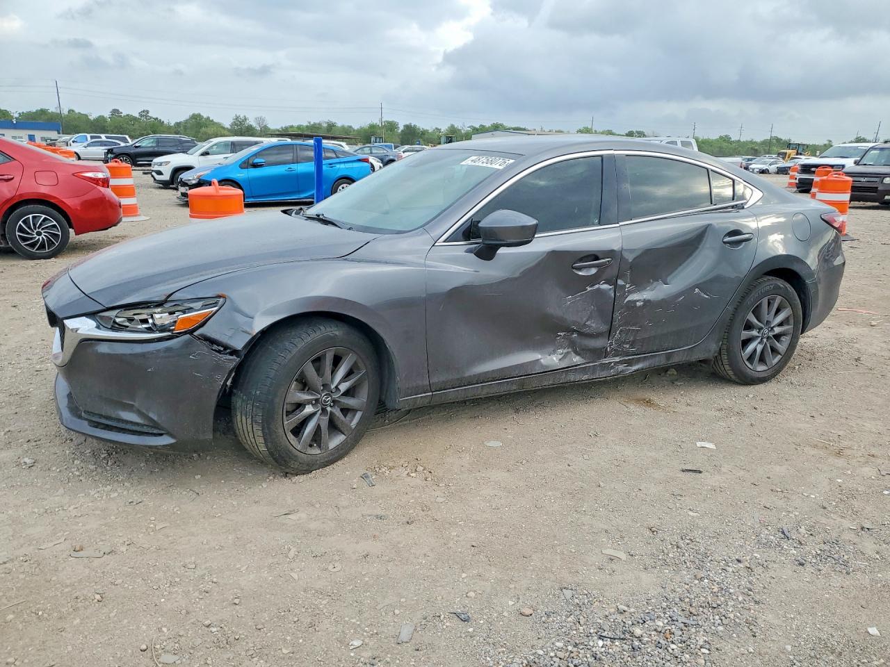 2021 Mazda 6 VIN JM1GL1UM5M1609352 COPART salvage auction — Side, TX - CERTIFICATE OF TITLE, sold $4,050 on 2026-07-09 (photo 1)