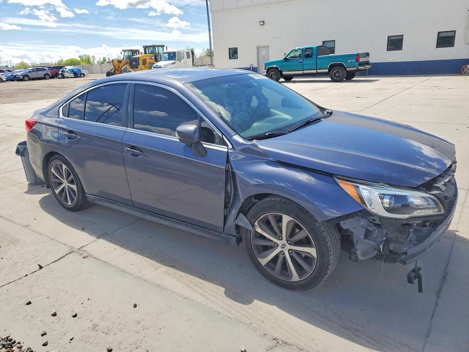 2016 Subaru LEGACY VIN 4S3BNBN6XG3002544 COPART salvage auction — FRONT END, Ut - Salvage Certificate, sold $1,250 on 2026-07-20 (photo 4)