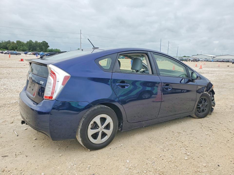 2015 Toyota Prius VIN JTDKN3DUXF0464494 COPART salvage auction — SIDE, Tx - Salvage Vehicle Title, sold $4,650 on 2026-07-02 (photo 3)