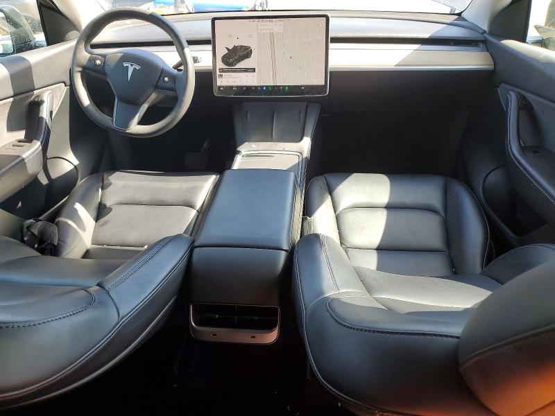 2021 Tesla Model y VIN 5YJYGDEE7MF233133 COPART salvage auction — FRONT END, Salvage Title, sold $5,000 on 2026-07-24 (photo 8)