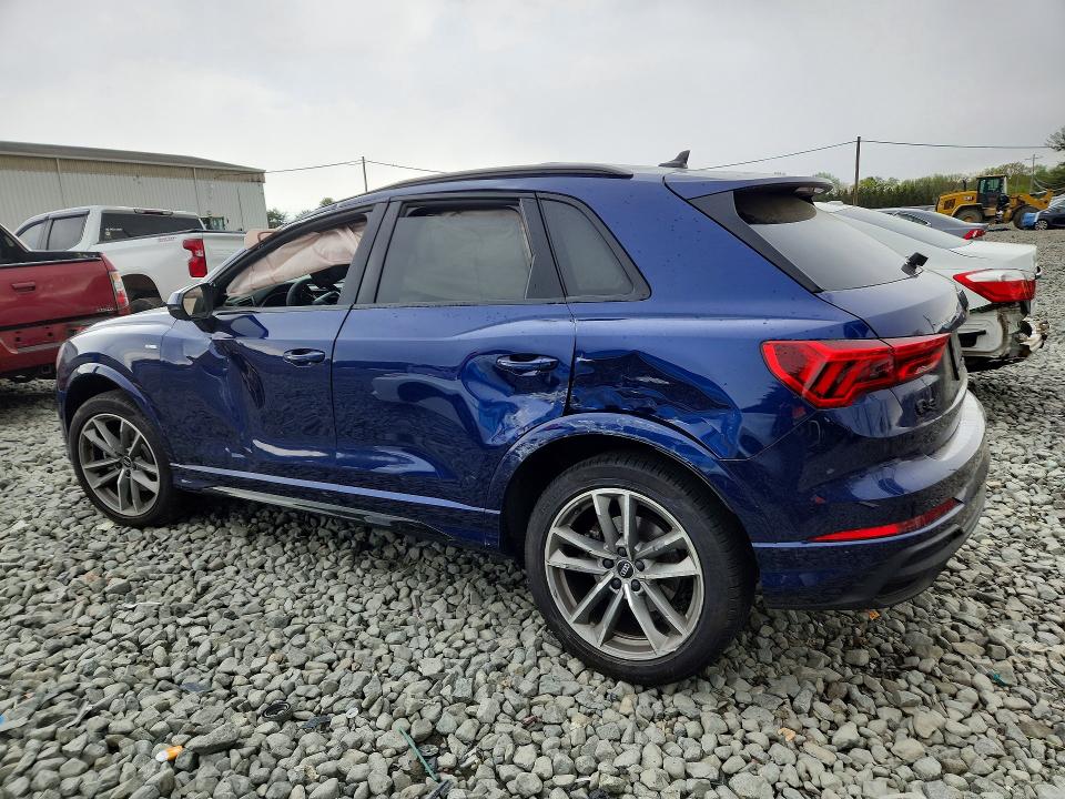 2024 Audi Q3 VIN WA1DECF3XR1182250 COPART salvage auction — ROOF, Nj - Cert Of Title-Salvage, sold $3,600 on 2026-08-03 (photo 2)
