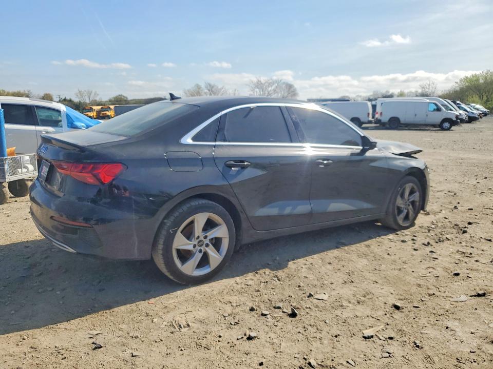 2023 Audi A3 VIN WAUAUDGY4PA109929 COPART salvage auction — FRONT END, Md - Cert Of Salvage > 75% Damage, sold $4,100 on 2026-07-07 (photo 3)