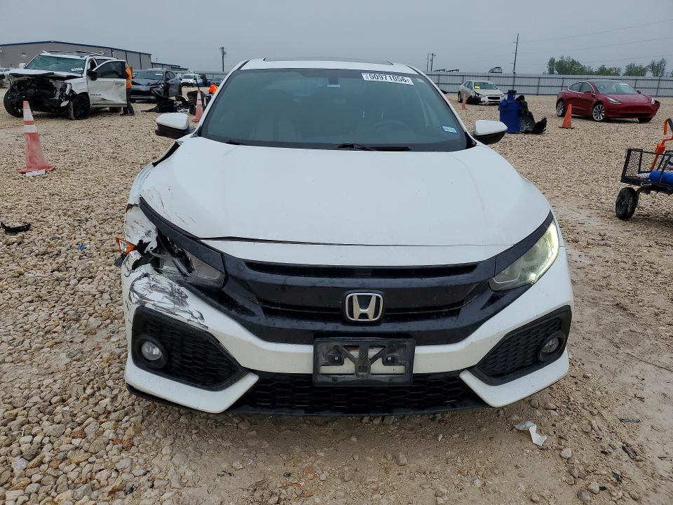 2018 Honda Civic VIN SHHFK7H59JU230621 COPART salvage auction — FRONT END, Tx - Salvage Vehicle Title, sold $4,050 on 2026-07-23 (photo 5)