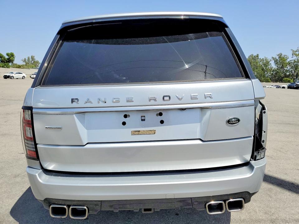 2015 Land rover VIN SALGS3TF5FA197978 COPART salvage auction — FRONT END, Ca - Salvage Certificate, sold $4,650 on 2026-07-09 (photo 6)
