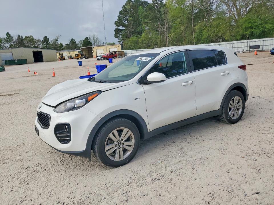 2018 Kia Sportage VIN KNDPMCAC6J7451309 COPART salvage auction — FRONT END, Nc - Salvage Certificate Of Title, sold $2,800 on 2026-07-10 (photo 1)