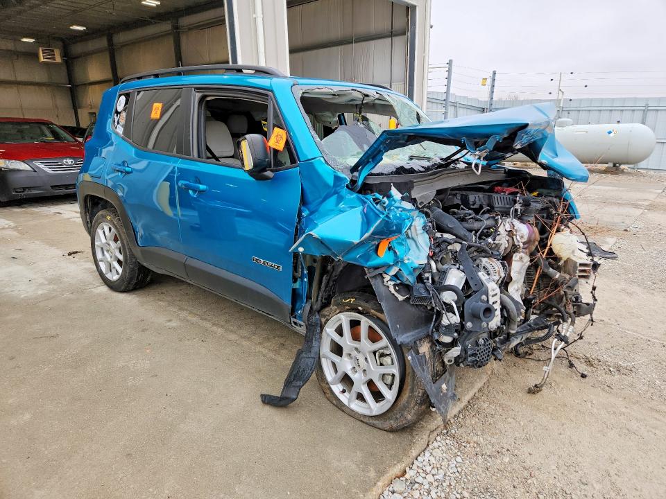 2022 Jeep Renegade VIN ZACNJDB10NPN72233 COPART salvage auction — FRONT END, Ne - Cert Of Title-Salvage, sold $550 on 2026-08-04 (photo 4)