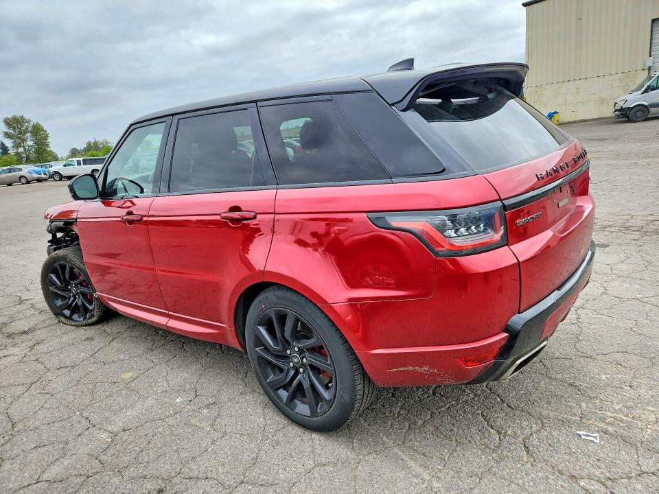 2019 Land rover RANGE ROVER VIN SALWV2SV1KA841668 COPART salvage auction — FRONT END, Id - Salvage Certificate Of Title, sold $12,800 on 2026-07-27 (photo 2)