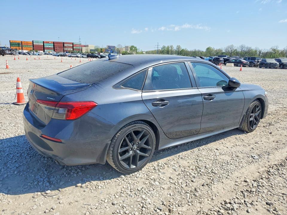 2023 Honda Civic VIN 2HGFE2F50PH524055 COPART salvage auction — SIDE, Md - Cert Of Salvage > 75% Damage, sold $1,000 on 2026-07-02 (photo 3)