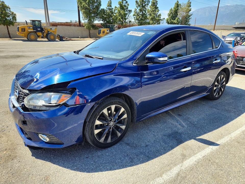 2019 Nissan Sentra VIN 3N1AB7AP3KY362709 — COPART salvage auction photo