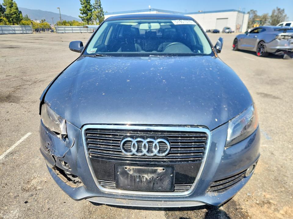 2012 Audi A3 VIN WAUKEAFM6CA103462 COPART salvage auction — FRONT END, Ca - Salvage Certificate, sold $575 on 2026-07-02 (photo 5)