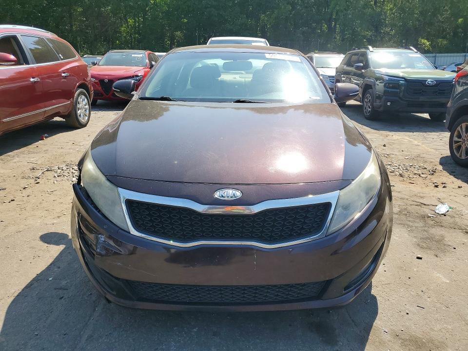 2012 Kia Optima VIN 5XXGM4A76CG006300 COPART salvage auction — FRONT END, Ga - Cert Of Title-Salvage, sold $625 on 2026-07-24 (photo 5)