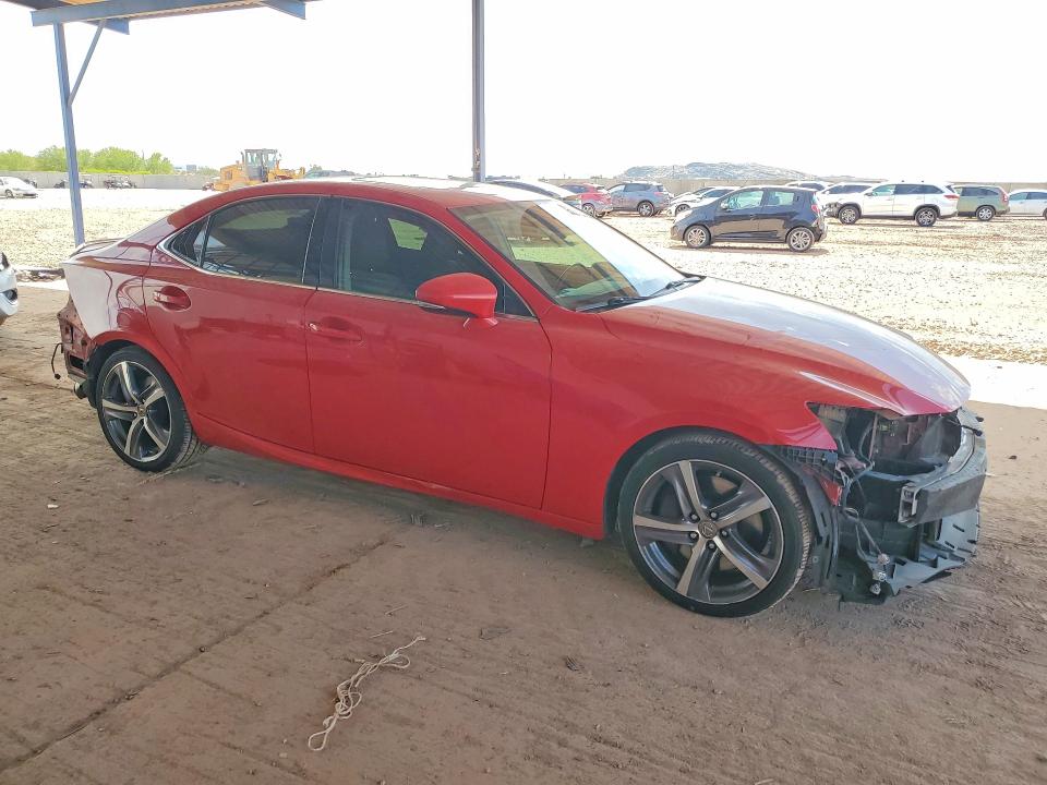 2017 Lexus Is VIN JTHBA1D23H5048631 COPART salvage auction — FRONT END, Az - Cert Of Title - Salvage, sold $3,950 on 2026-07-02 (photo 4)