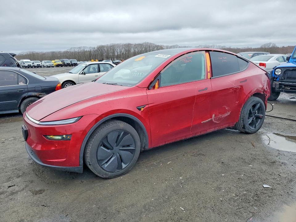 2026 Tesla Model y VIN 7SAYGDEE5TA453661 COPART salvage auction — REAR END, Ma - Cert Of Title-Salvage, sold $20,400 on 2026-07-08 (photo 1)