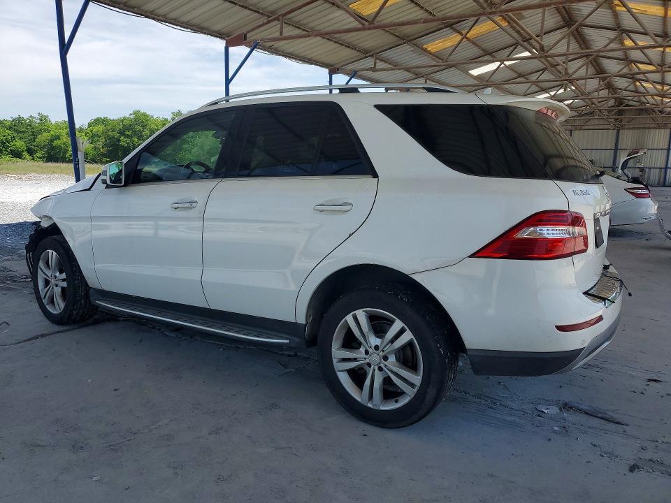 2015 Mercedes-benz M-klasse VIN 4JGDA5JB2FA574710 COPART salvage auction — FRONT END, Ga - Cert Of Title-Salvage, sold $1,750 on 2026-07-09 (photo 2)