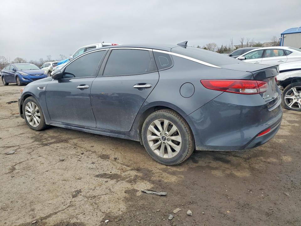 2018 Kia Optima VIN 5XXGT4L33JG188192 COPART salvage auction — FRONT END, PA, sold $825 on 2026-07-17 (photo 2)