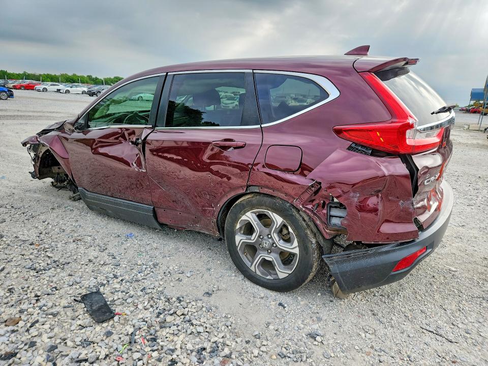 2019 Honda Cr-v VIN 7FARW2H80KE032225 COPART salvage auction — FRONT END, Ar - Cert Of Title-Salvage, sold $4,000 on 2026-07-27 (photo 2)