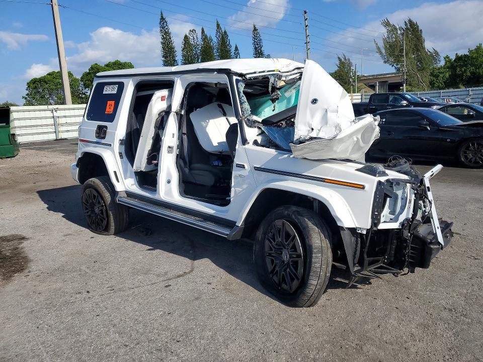2025 Mercedes-benz G-class VIN W1NWM0ABXSX036926 COPART salvage auction — FRONT END, Fl - Certificate Of Destruction, sold $16,300 on 2026-07-13 (photo 4)