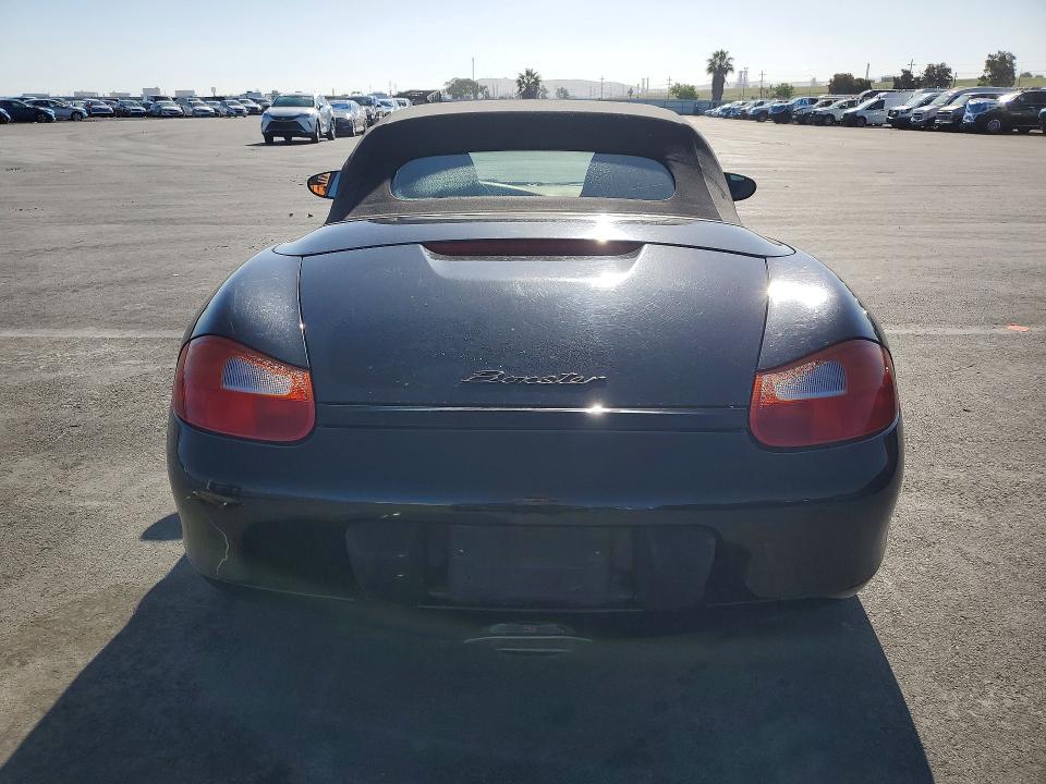 2002 Porsche Boxster VIN WP0CA29872U625506 COPART salvage auction — MECHANICAL, Ca - Salvage Acquisition Billofsale, sold $1,700 on 2026-09-14 (photo 6)