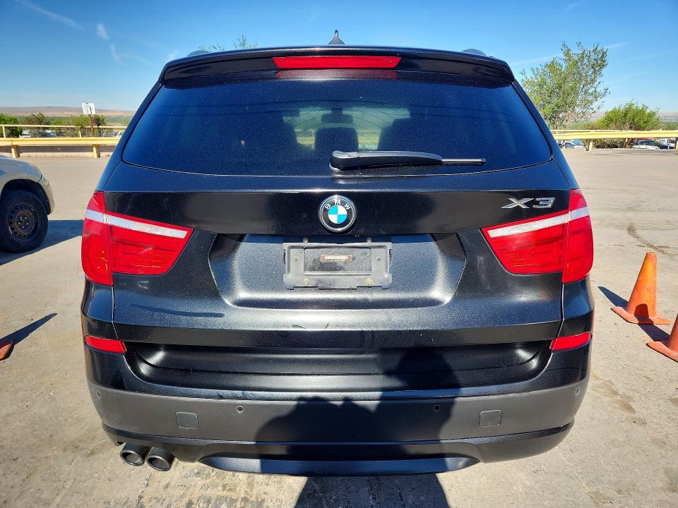 2012 BMW X3 VIN 5UXWX7C51CL889639 COPART salvage auction — MECHANICAL, Nm - Cert Of Title-Salvage, sold $525 on 2026-07-27 (photo 6)