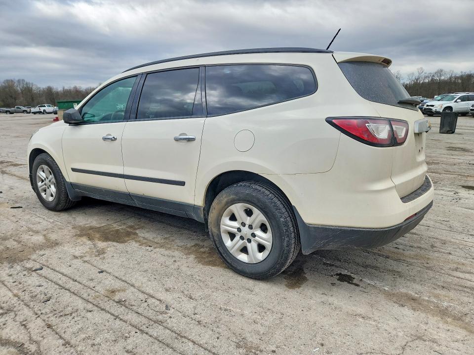 2014 Chevrolet Traverse VIN 1GNKRFED6EJ345846 COPART salvage auction — FRONT END, Oh - Cert Of Title-Salvage, sold $600 on 2026-07-02 (photo 2)