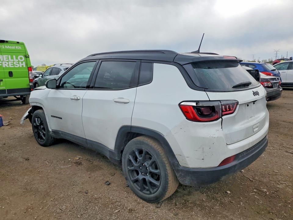 2022 Jeep Compass VIN 3C4NJCBB2NT234430 COPART salvage auction — FRONT END, Il - Salvage Certificate, sold $3,200 on 2026-07-02 (photo 2)