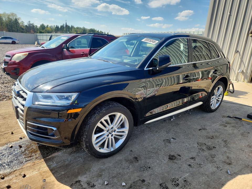 2018 Audi VIN WA1CNAFY4J2132406 COPART salvage auction — HAIL, WI - CERTIFICATE OF TITLE, sold $13,800 on 2026-07-06 (photo 1)