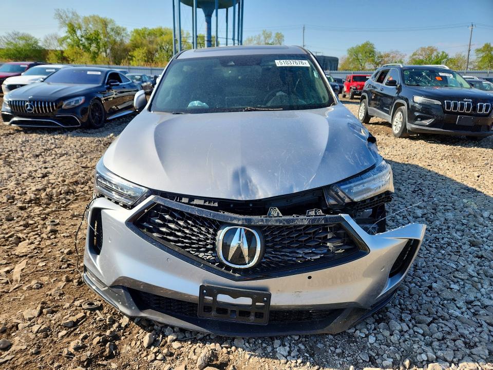2023 Acura VIN 5J8TC2H60PL009560 COPART salvage auction — FRONT END, Il - Salvage Certificate, sold $4,700 on 2026-07-31 (photo 5)