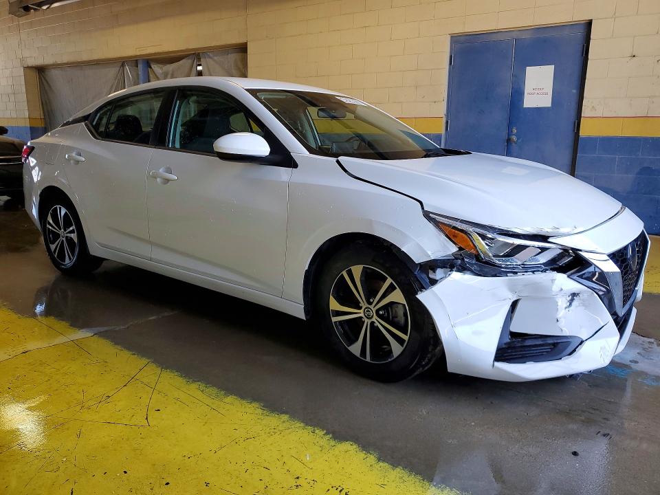 2023 Nissan Sentra VIN 3N1AB8CV0PY298508 COPART salvage auction — FRONT END, IN - CERTIFICATE OF TITLE, sold $4,850 on 2026-07-09 (photo 4)
