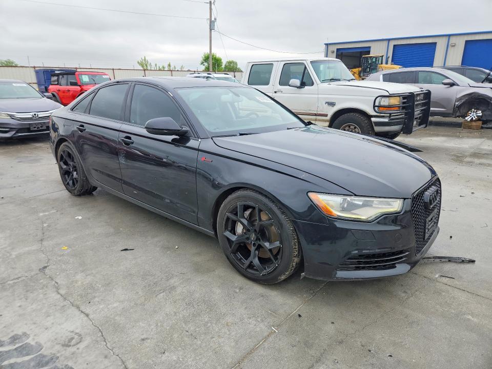 2012 Audi A6 VIN WAUBGAFC4CN006304 COPART salvage auction — SIDE, Salvage Title, sold $175 on 2026-07-21 (photo 4)