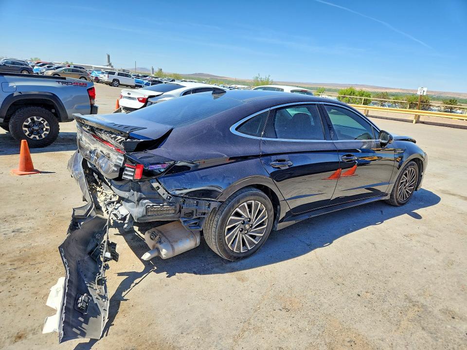 2024 Hyundai Sonata VIN KMHL54JJ2RA086993 COPART salvage auction — FRONT END, Nm - Cert Of Title-Salvage, sold $4,700 on 2026-07-13 (photo 3)