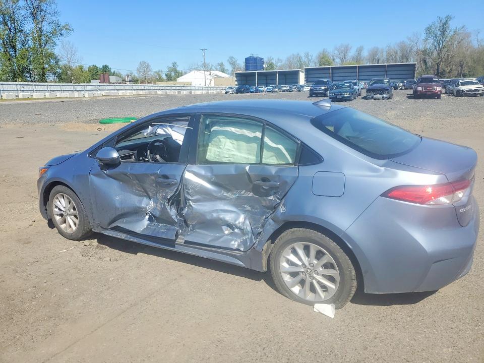 2021 Toyota VIN JTDHPMAE1MJ168567 COPART salvage auction — SIDE, Or - Salvage Title Certificate, sold $4,050 on 2026-07-13 (photo 2)