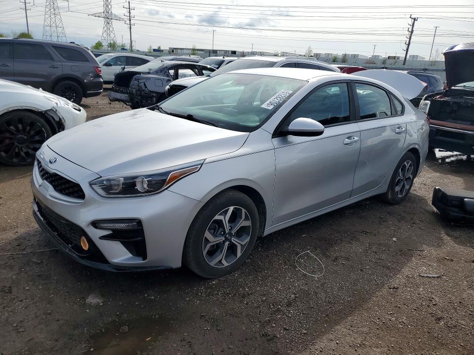 2019 Kia Forte VIN 3KPF24AD7KE006109 COPART salvage auction — REAR END, IL - SALVAGE CERTIFICATE, sold $3,350 on 2026-07-02 (photo 1)