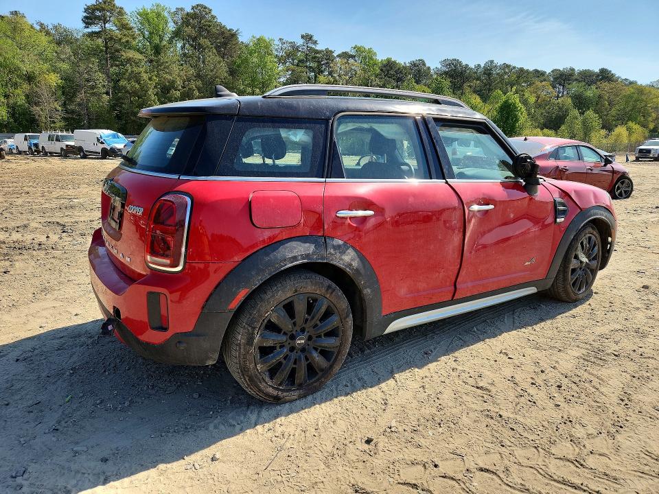 2022 Mini Cooper VIN WMZ43BR04N3N29822 COPART salvage auction — FRONT END, MD - CERT OF SALVAGE > 75% DAMAGE, sold $1,000 on 2026-07-21 (photo 3)