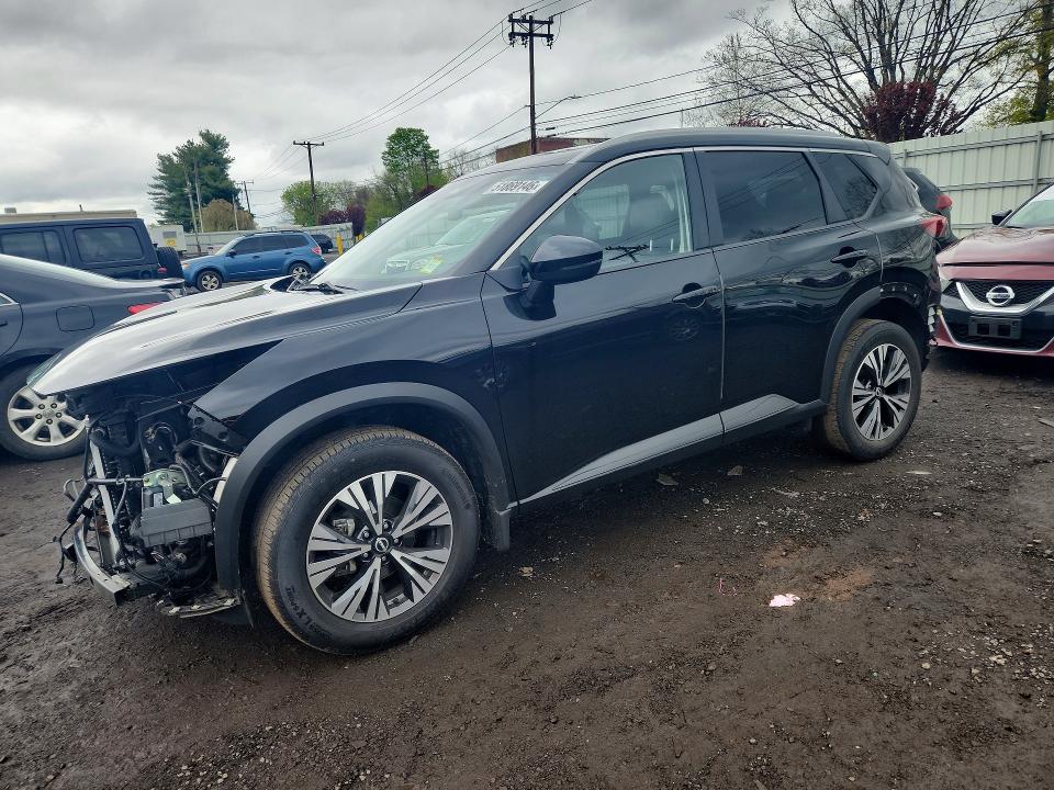 2023 Nissan Rogue VIN JN8BT3BB8PW461930 COPART salvage auction — FRONT END, Ct - Cert Of Title-Salvage, sold $4,800 on 2026-07-02 (photo 1)