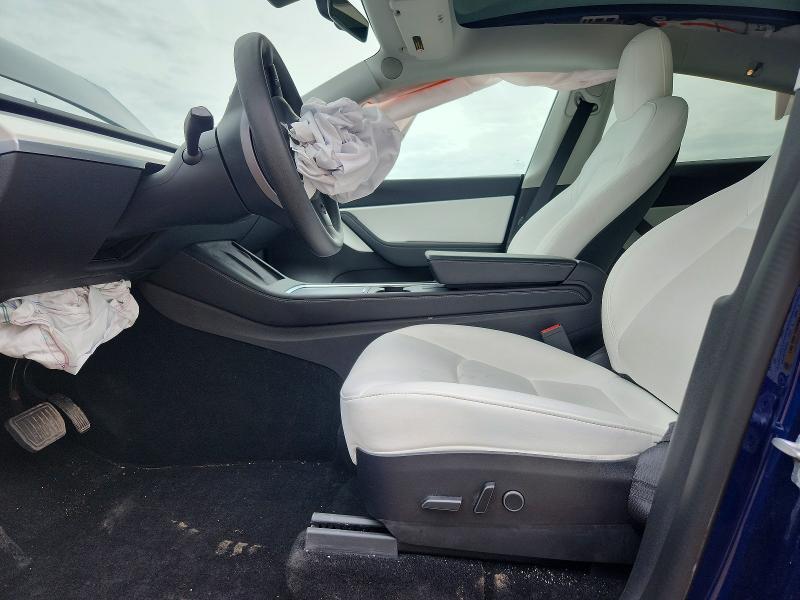 2022 Tesla Model y VIN 7SAYGDEE8NF318776 COPART salvage auction — FRONT END, Mi - Cert Of Title-Salvage Vehicle, sold $7,700 on 2026-07-15 (photo 7)