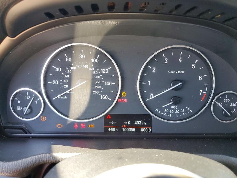 2013 BMW X3 VIN 5UXWX9C57D0D00434 COPART salvage auction — FRONT END, Ny - Certificate Of Title (P), sold $1,850 on 2026-07-08 (photo 9)