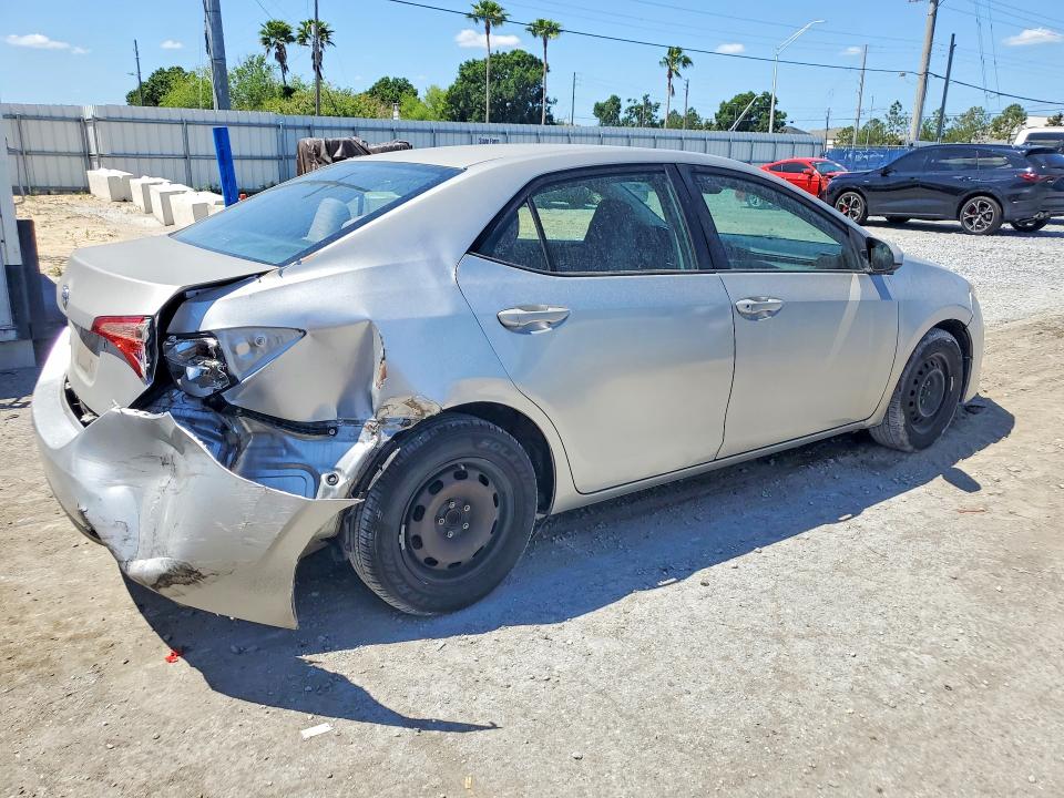 2017 Toyota Corolla VIN 5YFBURHE3HP570495 COPART salvage auction — REAR END, Fl - Cert Of Title Slvg Rebuildable, sold $2,500 on 2026-07-24 (photo 3)