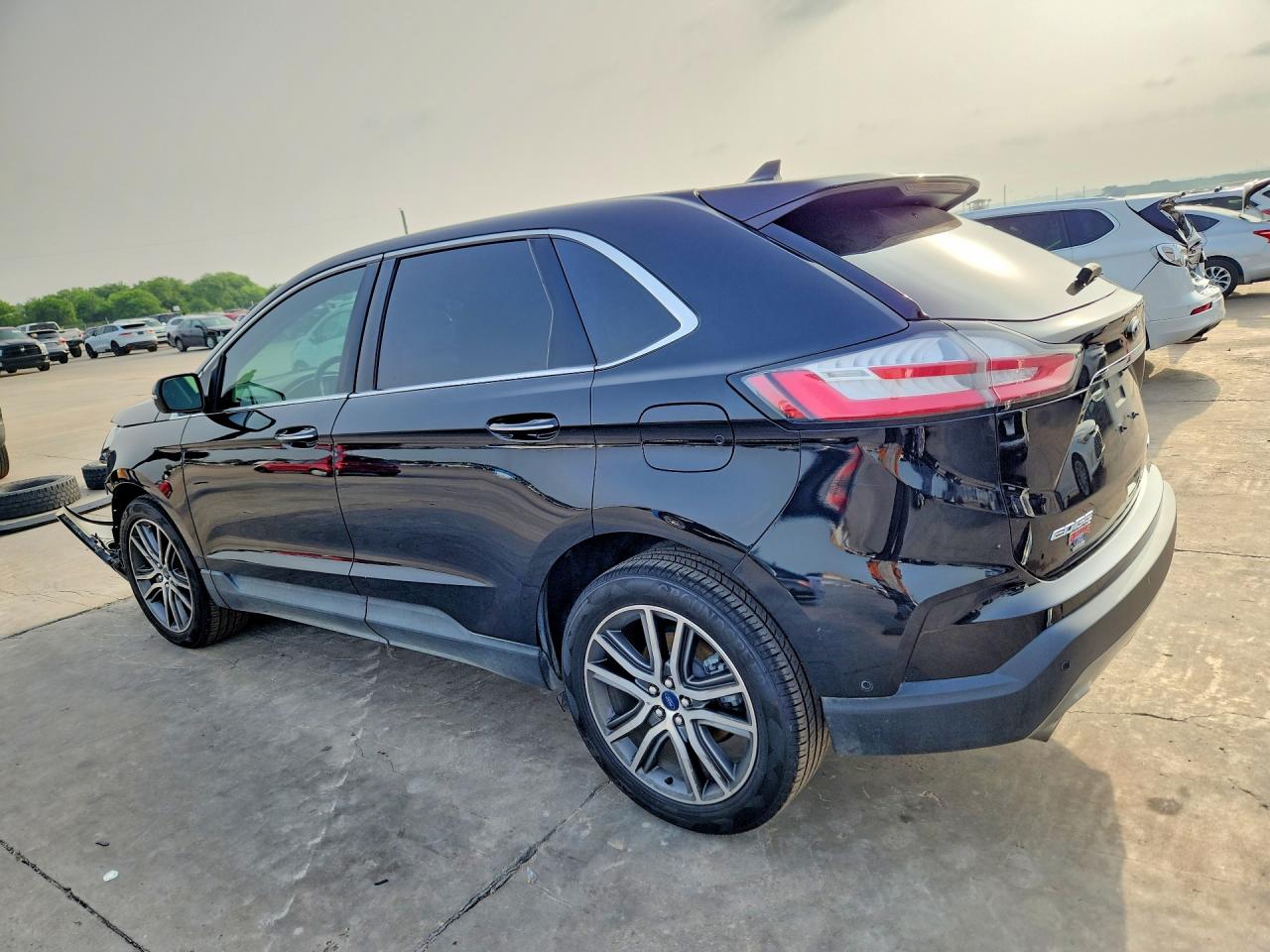 2020 Ford Edge VIN 2FMPK3K92LBB50809 COPART salvage auction — Front End, TX - CERTIFICATE OF TITLE, sold $5,000 on 2026-07-09 (photo 2)