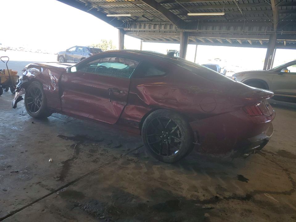 2025 Ford Mustang VIN 1FA6P8CF7S5406812 COPART salvage auction — ROLLOVER, Ca - Salvage Certificate, sold $8,100 on 2026-07-02 (photo 2)