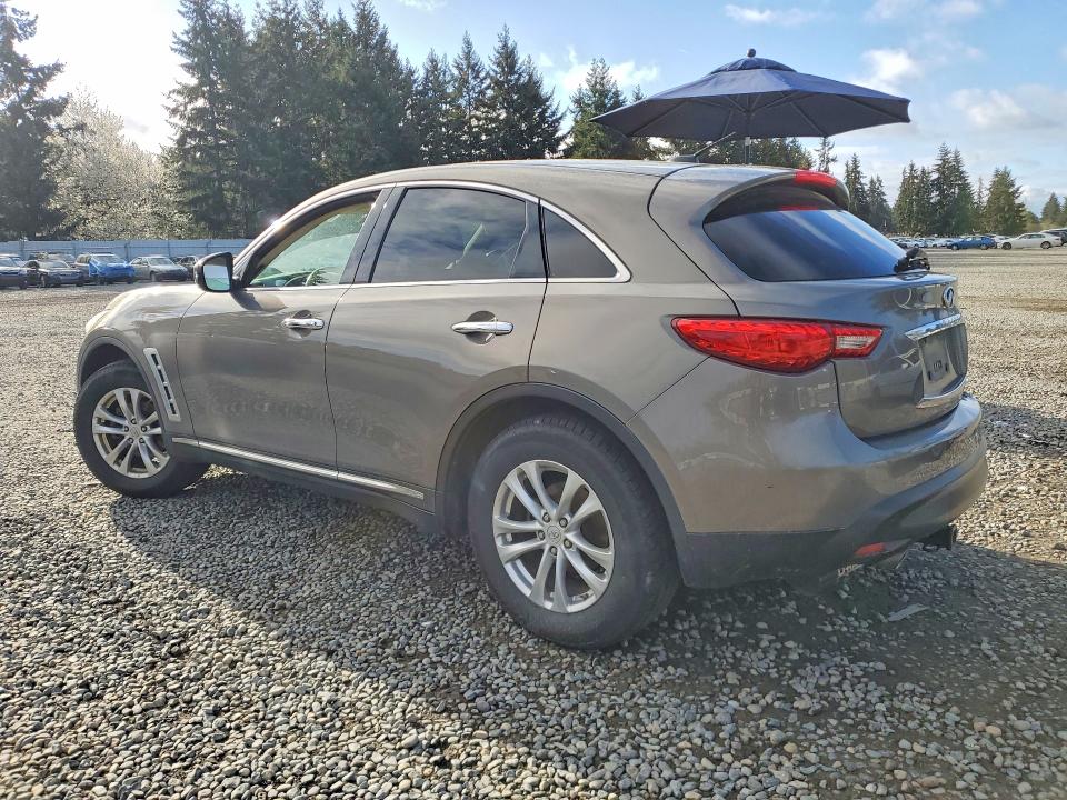 2011 Infiniti Fx35 VIN JN8AS1MW2BM731659 COPART salvage auction — SIDE, Wa - Bill Of Sale, sold $625 on 2026-07-07 (photo 2)