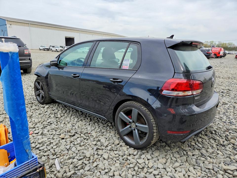 2014 Volkswagen Gti VIN WVWGD7AJ3EW007404 COPART salvage auction — FRONT END, Nj - Cert Of Title-Salvage, sold $1,100 on 2026-07-29 (photo 2)