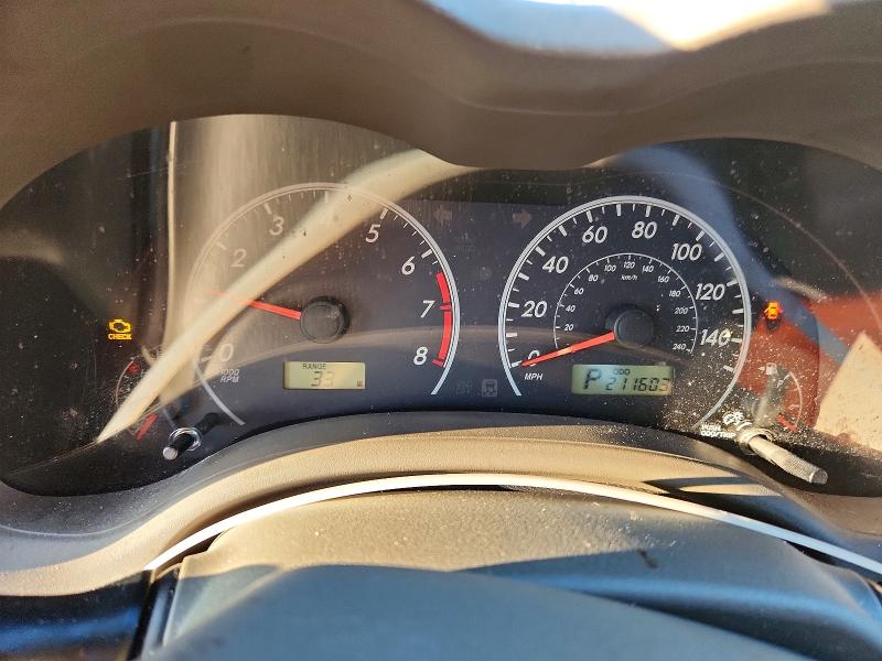 2009 Toyota Corolla VIN JTDBL40E49J006913 COPART salvage auction — FRONT END, Ny - Certificate Of Title, sold $1,100 on 2026-07-28 (photo 9)