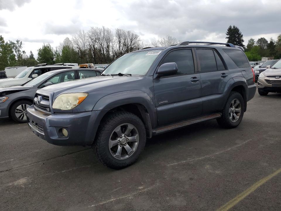 2006 Toyota 4runner VIN JTEZT17R260026418 COPART salvage auction — REAR END, Or - Salvage Title Certificate, sold $3,050 on 2026-07-06 (photo 1)