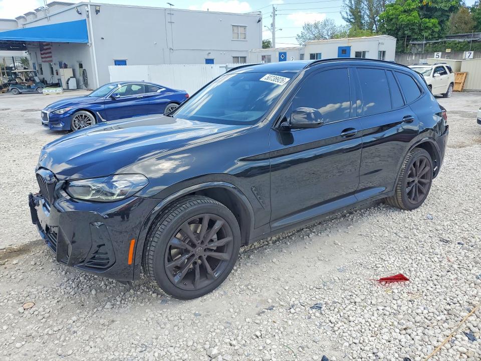 2024 BMW X3 VIN WBX47DP08RN302486 COPART salvage auction — FRONT END, Salvage Title, sold $13,400 on 2026-07-28 (photo 1)