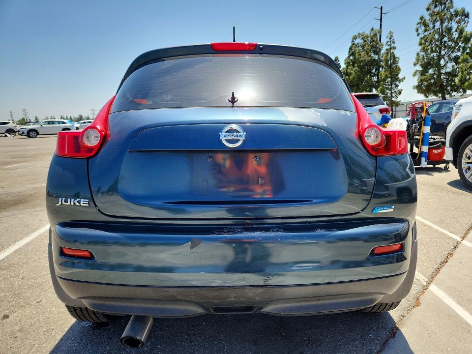 2012 Nissan Juke VIN JN8AF5MR1CT104299 COPART salvage auction — FRONT END, Ca - Salvage Certificate, sold $575 on 2026-07-30 (photo 6)